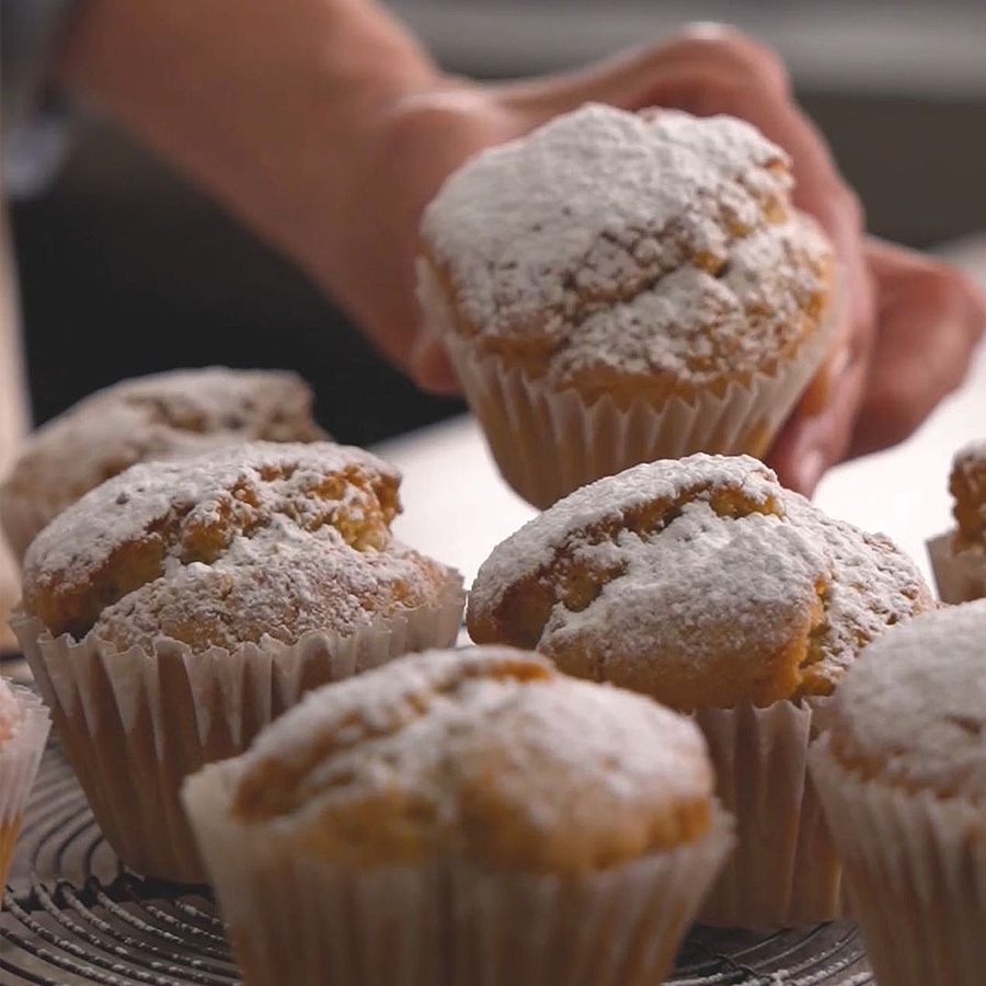 Muffins de naranja