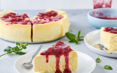 CHEESECAKE SIN MASA